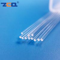 China Diameter 0.65mm Sturdy Quartz Rod Smooth Surface Clear Fused Quartz Rod on sale