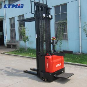 China Wide Legs 2 Ton Electric Pallet Stacker With AC Motor And Curtis Controller supplier
