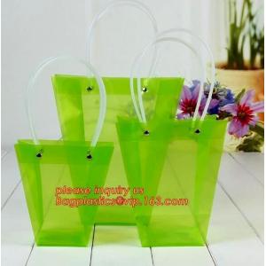 Multi Color Plastic Merchandise Bags With Die Cut Handles, Plastic Shopping Bags, Party Favor Bags, Gift Bags Bulk