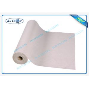China 100% PP Spunbond TNT Nonwoven Fabric PVC + PP Non Slip Dotted Nonwoven Rug Pad supplier