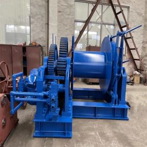 Customized Rated Load Marine Hydraulic Winch Mooring Winch With Single Drum