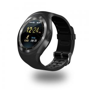 China Y1 Round Bluetooth Wearable Passometer Smart watch Sleep Tracker Business Smartwatch for Android supplier