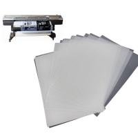 China A4 Transparency Film Silk Screen PET Sheet Waterproof Inkjet Film for Inkjet Printers on sale