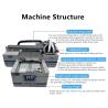 China Automatic Printing Technology A2 Size 4060 UV Flatbed Printer for Bottle Box Phone Cases t Shirt Pen Printing wholesale