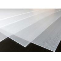 China Hollow Twin Wall Polyethylene Corrugated Sheet on sale