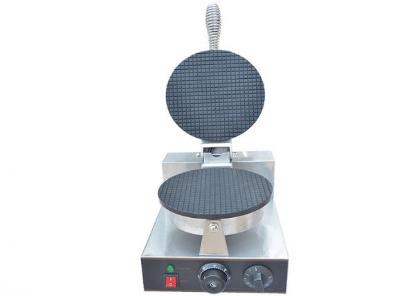 Stainless Steel Cone Baker Machine 0.6mm For Restaurant , Snack Bar Equipment