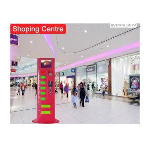 China CE FCC Cell Phone Charging Station Kiosk , Commercial Phone Charging Station supplier