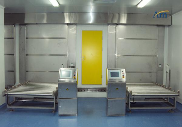High Output Bin Washing Station For Pharmaceutical Industry 800 Kg/H Steam Flow