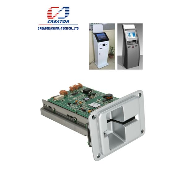 Manual Insert Dip Smart Card Reader For Fuel Dispensing , Hybrid Card Reader DC 5V