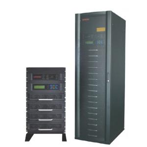 China 60 Hz RS485 UPS Modular para el procesamiento de datos centros LCD pantalla 5KVA - 210KVA supplier
