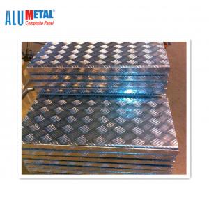 1220mm Aluminum Honeycomb Floor Panels 0.12mm A2 FR Honeycomb Laminated Panels
