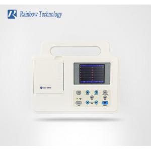 3.5 Inch 12 Channel Easy To Carry Mini Ecg Machine With Printer For Patient