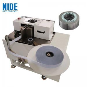 China Stator Slot Insulation Paper Insertion Machine For Induction Motor Single Working Station supplier