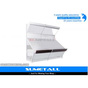 China Supermarket Steel Display Shelving Units Fruit And Vegetable Display Rack supplier