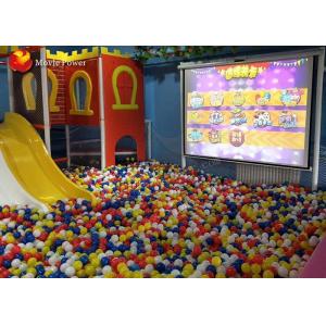 China Children 3D Interactive Wall Projection Game Machines For Amusement Park supplier
