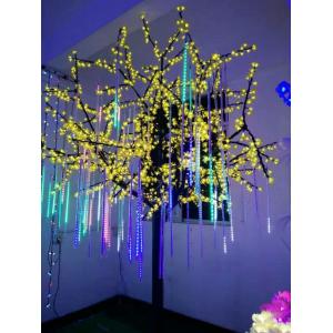 China led meteor shower rain lights christmas light supplier