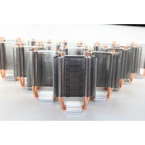 China Durable Black Anodize Copper Pipe Heatsink For Effective Heat Transfer supplier