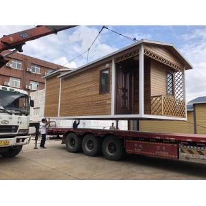 China High Strength 3 Bedroom Prefab House , Easy To Install Modern Steel Frame Homes supplier