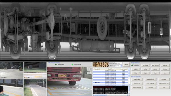 Hot sale high performance IP68 wetherproof under vehicle inspection system for