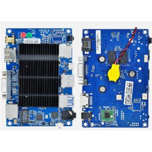 64GB industrial Mainboard For Mini PC Intel Z8350 High Definition Graphics Card Dual Display