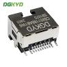 China RJ45 Connector SMD Connector Sinking Board 8.5 With Light 8P8C Patch Type DGKYDCB851188AB1W6SB1075 wholesale