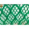 Heavy Duty Plastic Construction Netting Green Color 40 Mm * 40 Mm Hole Size