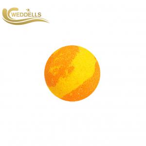 China Yellow Color Fragrant Jewels Bath Bombs For Relaxing Neuroprotective Properties supplier