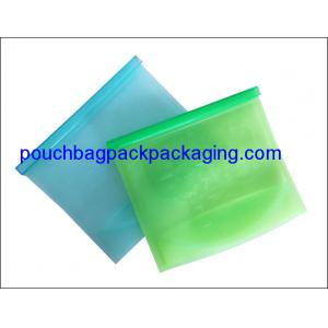 China Silicon food bag for fresh food pack, reusable silicone microwave bag for storage 18 x 21 cm supplier