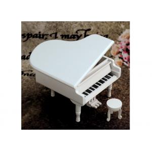 China Home Decoration Wooden Crafted Gifts Piano / Wooden Music Box For Birthday Gift supplier