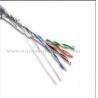 Amarillee el cable sólido largo de la red de RoHS del cable de Ethernet de los