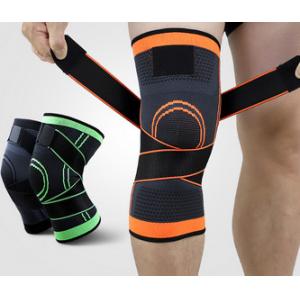 China Nylon Ppe Knee Pads With Strap High Elastic Knee Support Indoor Exercise supplier
