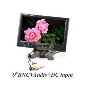 BNC Connector Car LCD Monitor 9 inch With Headrest Mount Frame