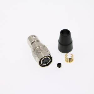 CCD Grey Basler Camera Audio Cable Connectors Female Connector 6 Pin Hirose HR10A-7P-6S