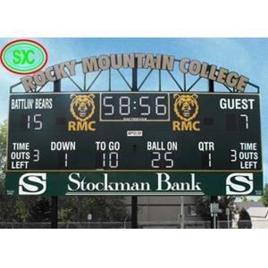 Soccer Scoreboard Stadium LED Displays P6 Outdoor with Nationstar LED