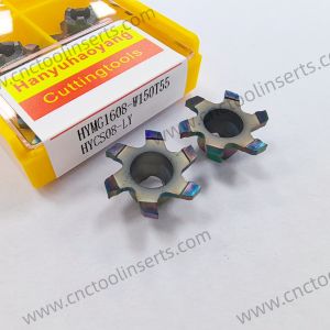 China Non-standard grooving insert , HYMG3212-2.0 , Suitable for machining heat - resistant alloys，Customizable insert wholesale