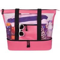 China Collapsible Cooler Tote Bags Promotional Insulated Tote Bags Top Zipper Closure on sale