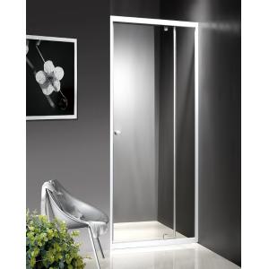 China 800x1900mm Convenient Clear Glass Bathroom Doors Free Standing Type KPN2089 supplier