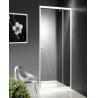 China 800x1900mm Convenient Clear Glass Bathroom Doors Free Standing Type KPN2089 wholesale