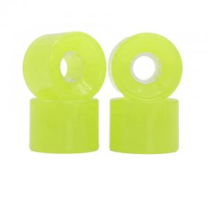 Custom Brand Transparent Stylish Polyurethane Longboard Wheels Wear Resistance