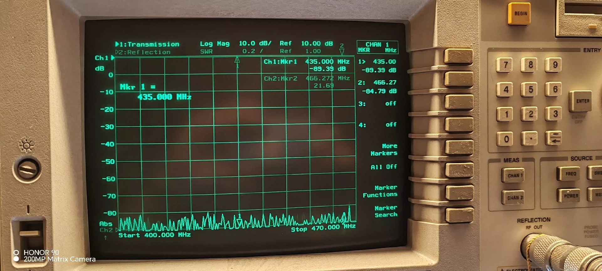 China 1.3 GHz  VNA Vector Network Analyzer Transmission Reflection Agilent 8711B wholesale