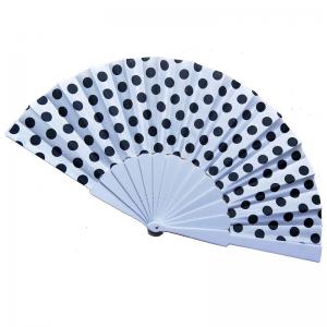 Fashion custom printing Plastic Hand Fan for dancing party and events