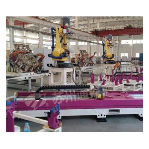 China Pink Welding Industry Robot 7 Axis , High Precision Robot Linear Track supplier