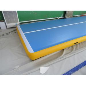 China Compact Air Tumble Mats , Slip And Slide Air Track With Electric Pump Blower supplier