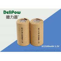 China 2100mAh Aa Size Rechargeable Battery For Industrial Long Cycle Life on sale