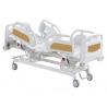 Three Crank Manual Patient ICU Care Bed PP Side Rails Pediatric Manual Hospital