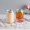China 最高販売 缶ボトル ジュースビジネス Bpaフリー プラスチックボトル 完全に開ける 再利用可能なジュースボトル オーダーメイドロゴ wholesale