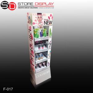 attractive skincare supermarket carton display rack