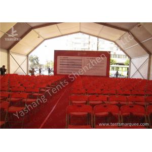 China Anodized Aluminum Profile Outdoor Event Tent Water Proof Double Pitch Roof supplier