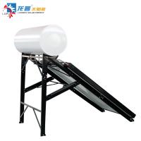 China 135 Ltr Compact Pressurized Solar Water Heater Installed On Roof  Flat Solar Collector Type on sale