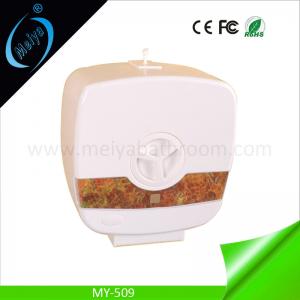 China wall mounted tissue paper dispenser, plastic toilet tissue paper holder supplier